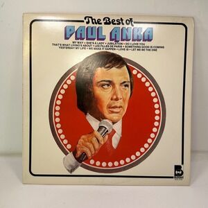 The Best of Paul Anka Vinyl Record‎ Album Buddha Records BDS 5704 1974